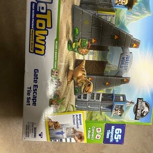 TileTown Jurassic World Hate Escape Tile set 65 tiles